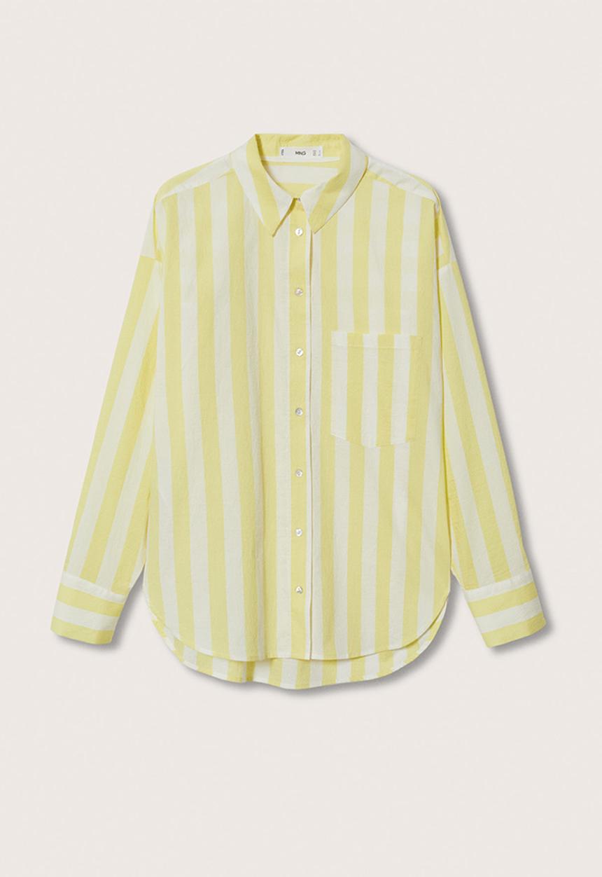 MANGO - Shirt orlegi - yellow