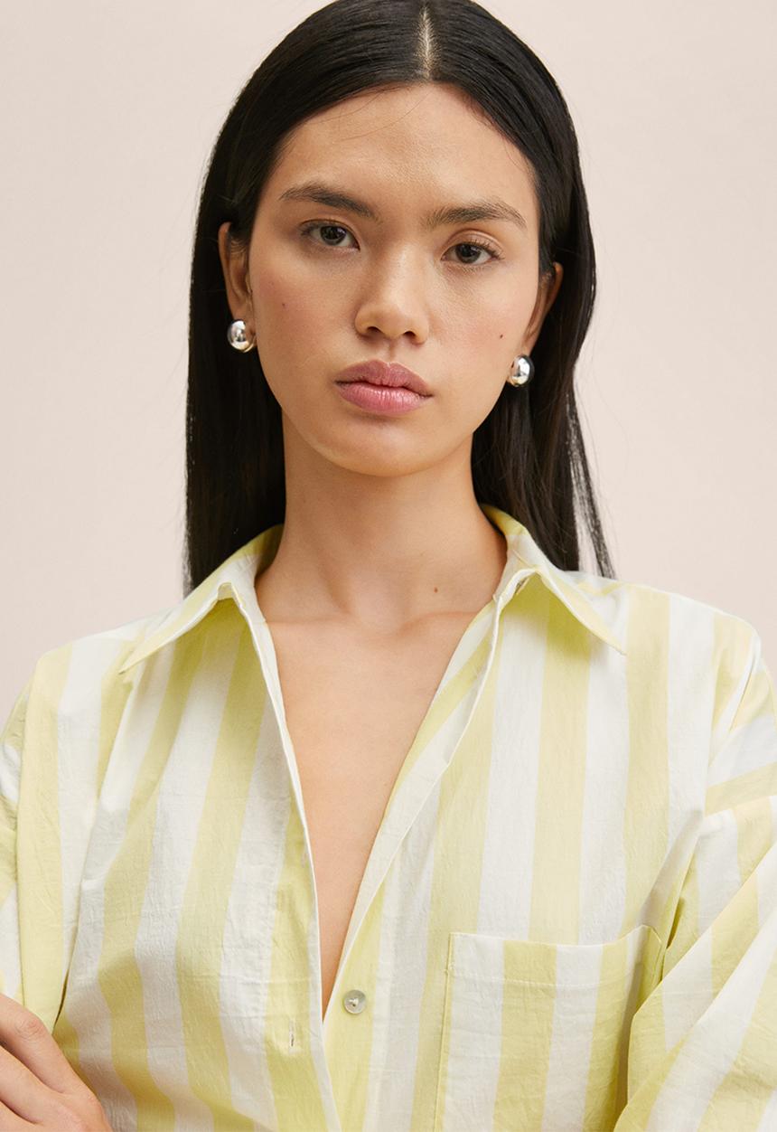 MANGO - Shirt orlegi - yellow
