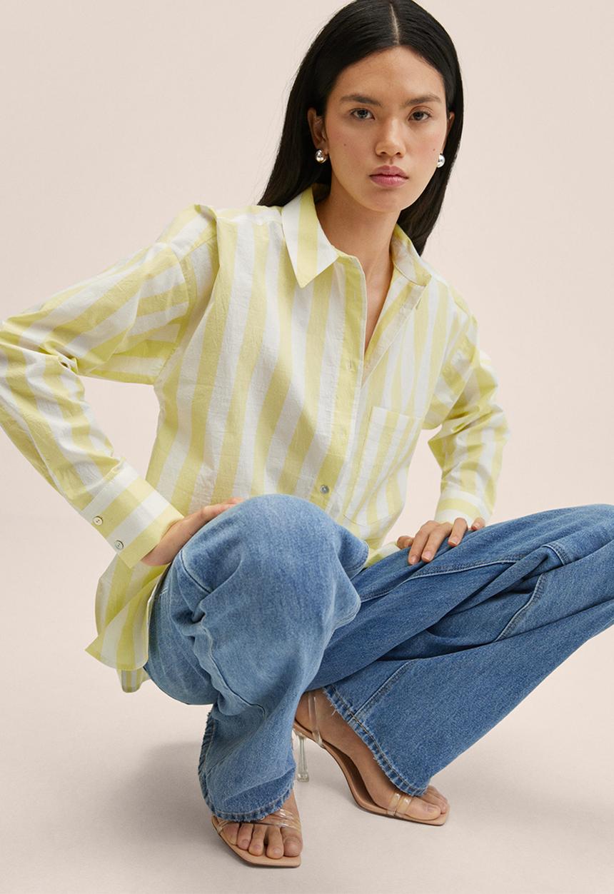 MANGO - Shirt orlegi - yellow