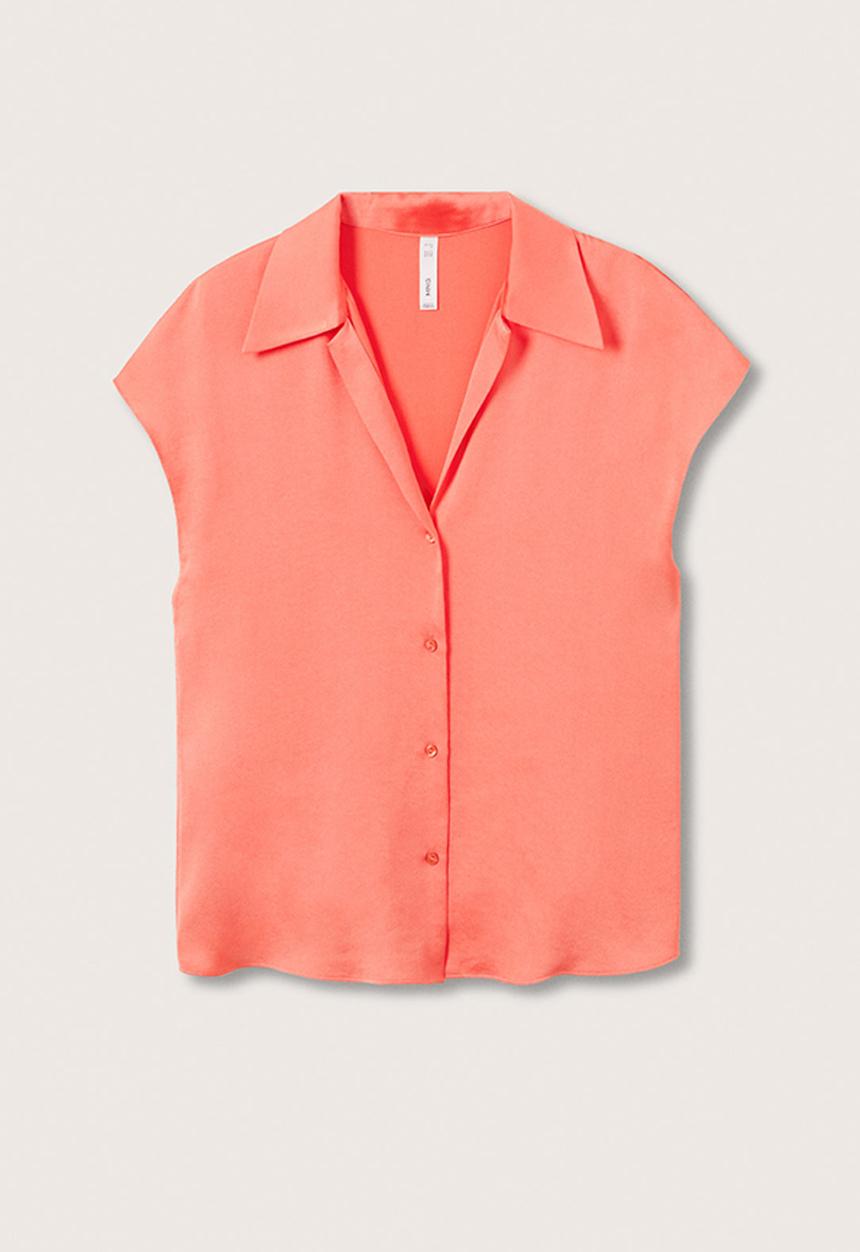 MANGO - Shirt sassa - bright red