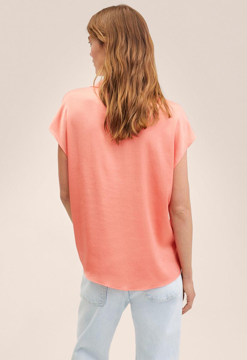 MANGO - Shirt sassa - bright red