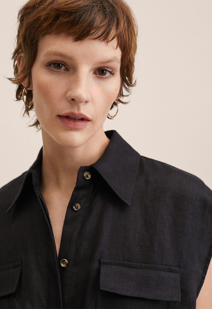 MANGO - One-piece suit conga - black