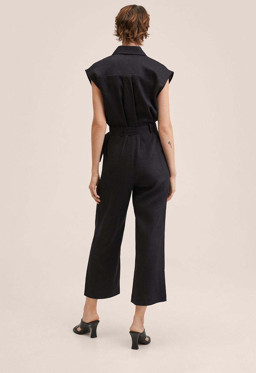 MANGO - One-piece suit conga - black