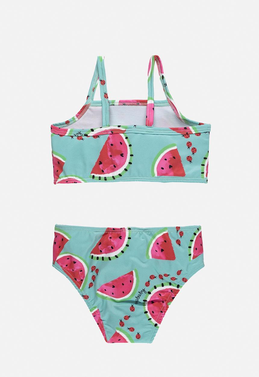 UP Baby - Upf 50+ protection bikini - green