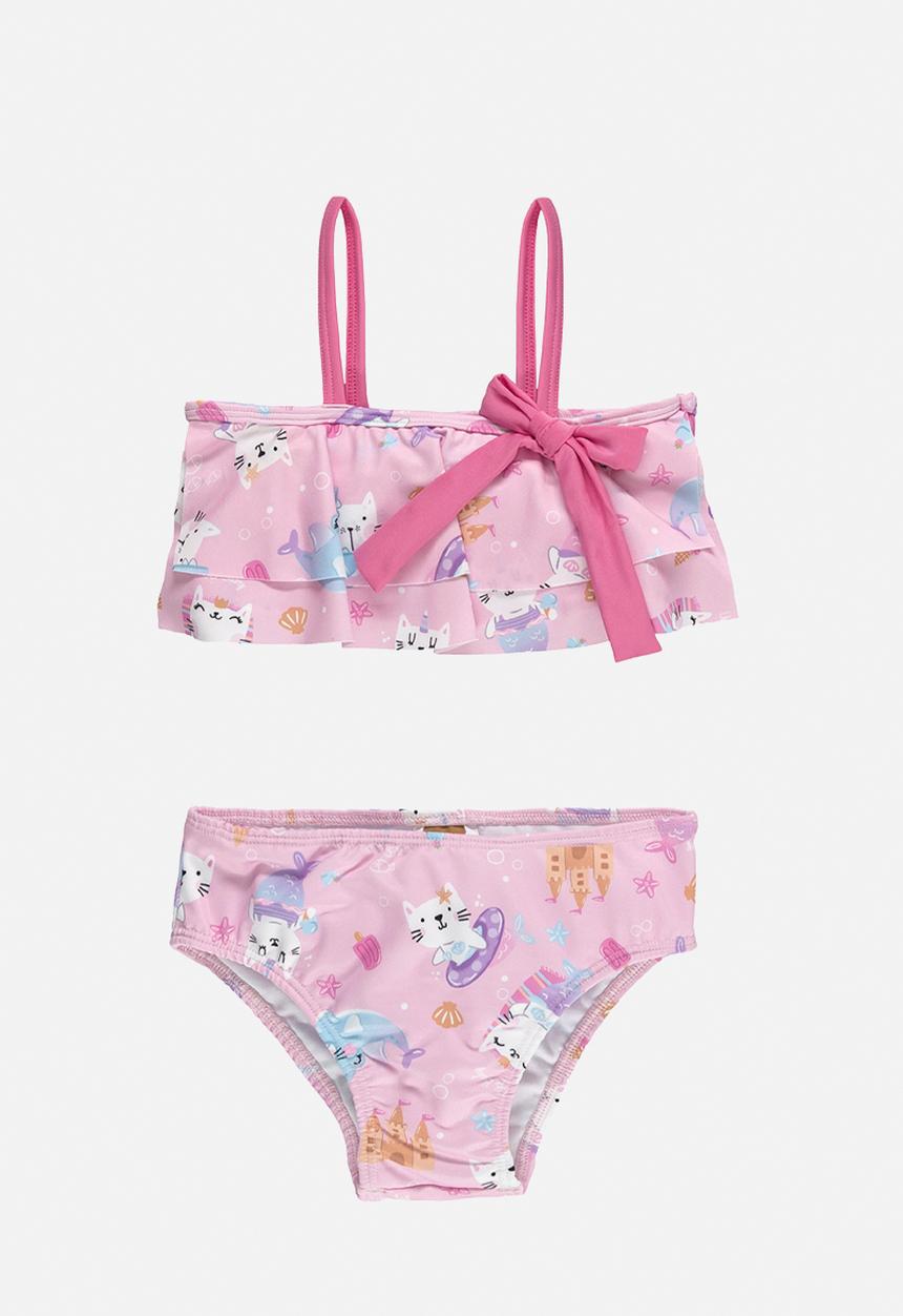 UP Baby - Upf 50+ protection bikini - light pink