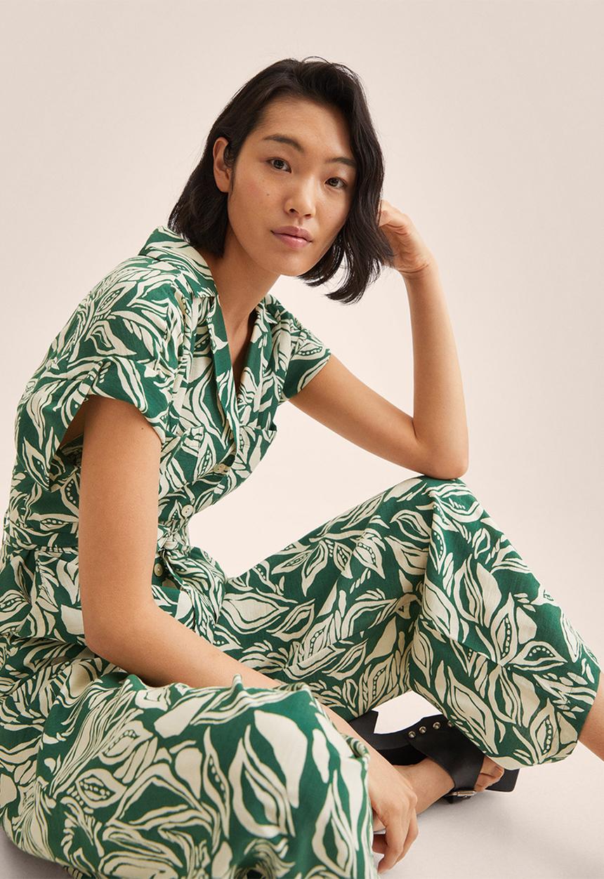 MANGO - One-piece suit ecuador - green