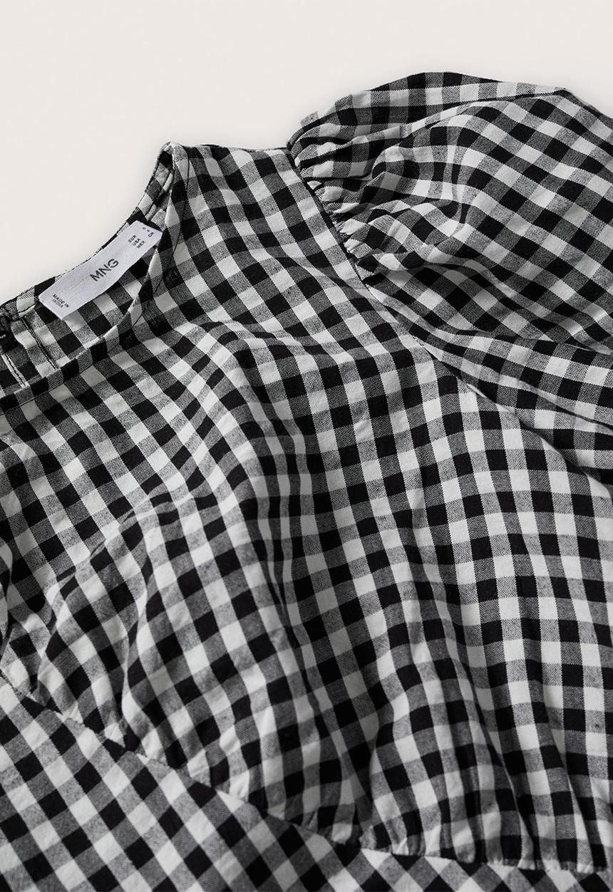 MANGO - Dress monte2 - black