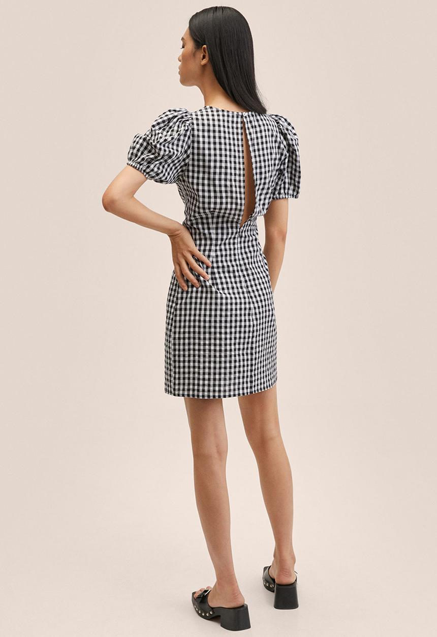 MANGO - Dress monte2 - black
