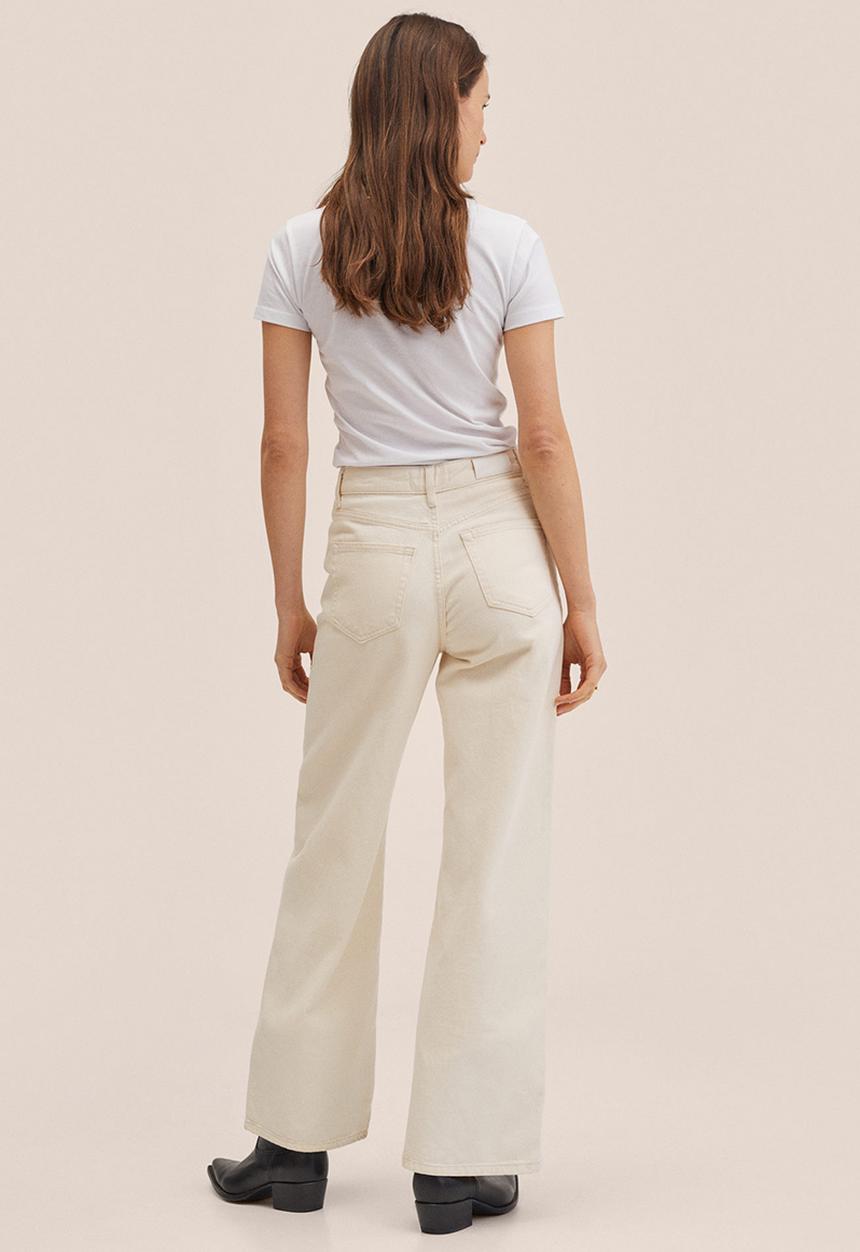 MANGO - T-shirt pstmng - white