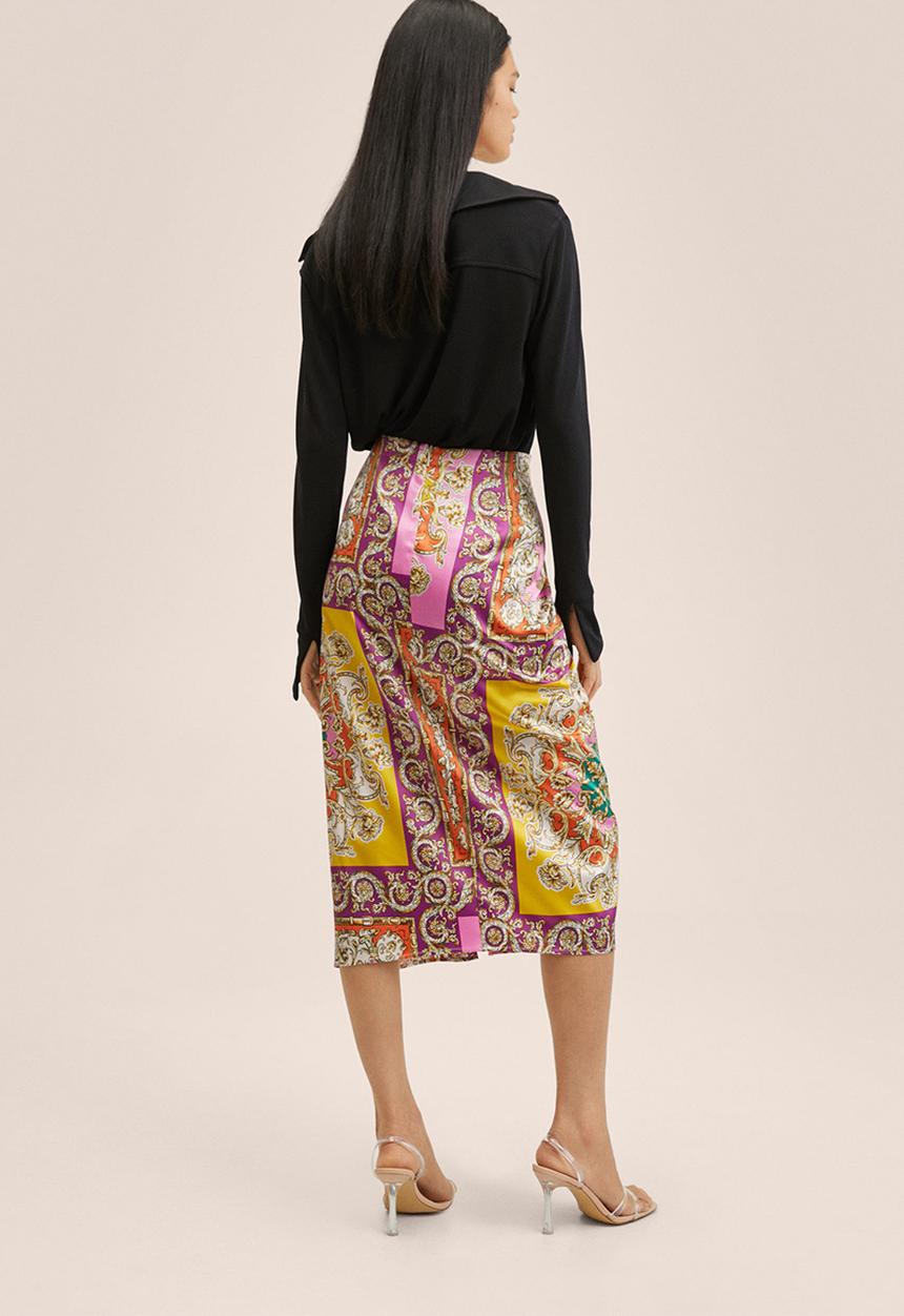 MANGO - Skirt donna - medium purple