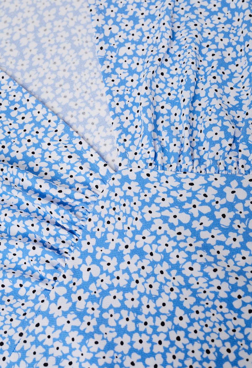 MANGO - Dress manzano - medium blue