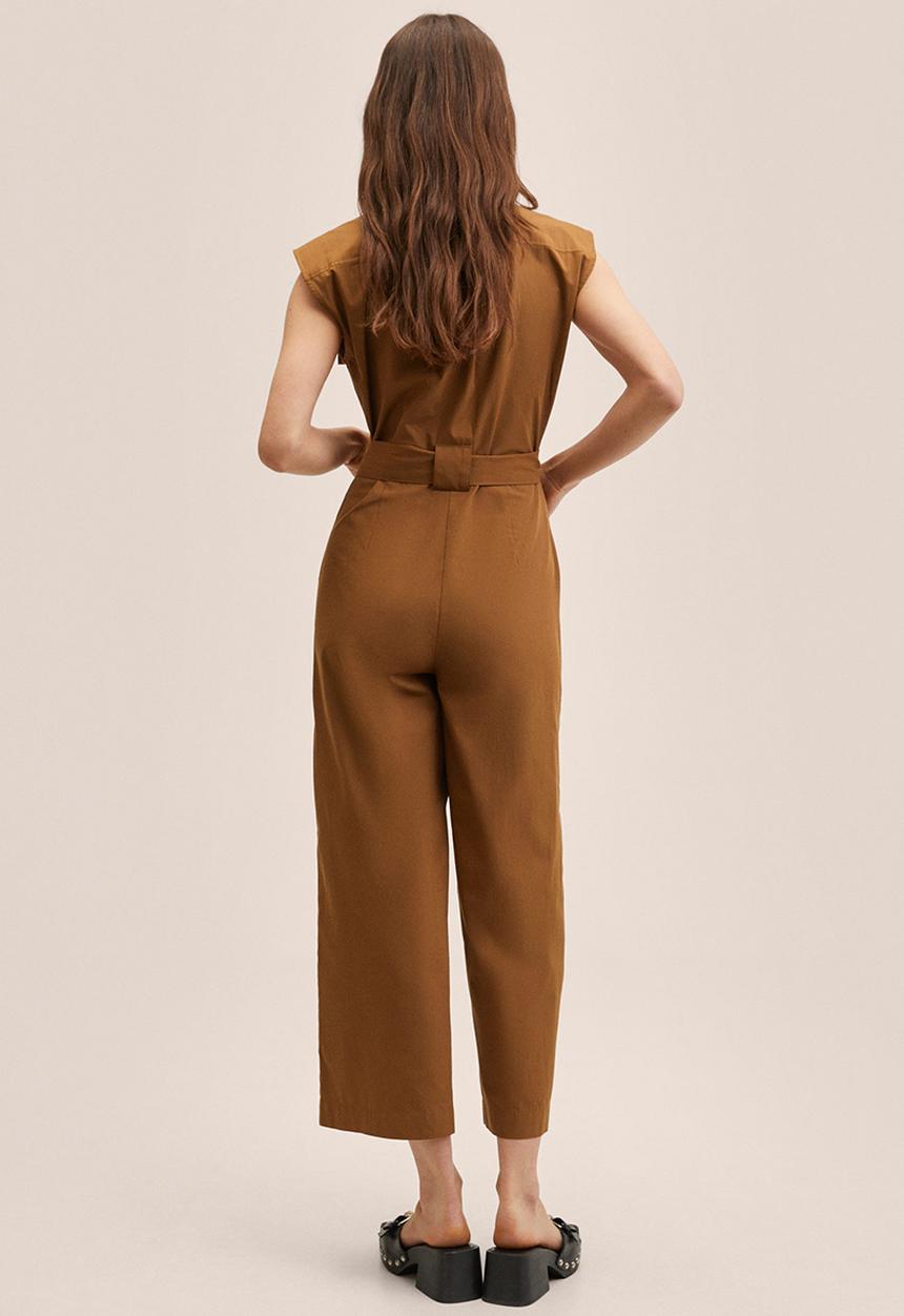 MANGO - One-piece suit amy - medium orange