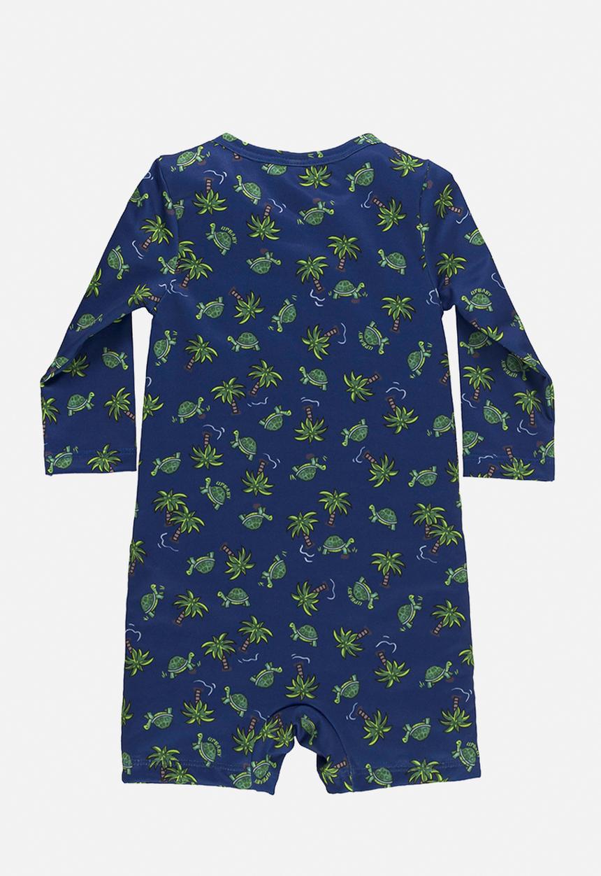 UP Baby - Upf 50+ sun protection romper - blue