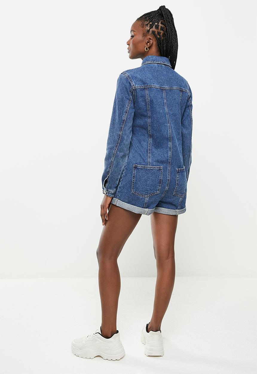 Glamorous - Ladies playsuit - blue