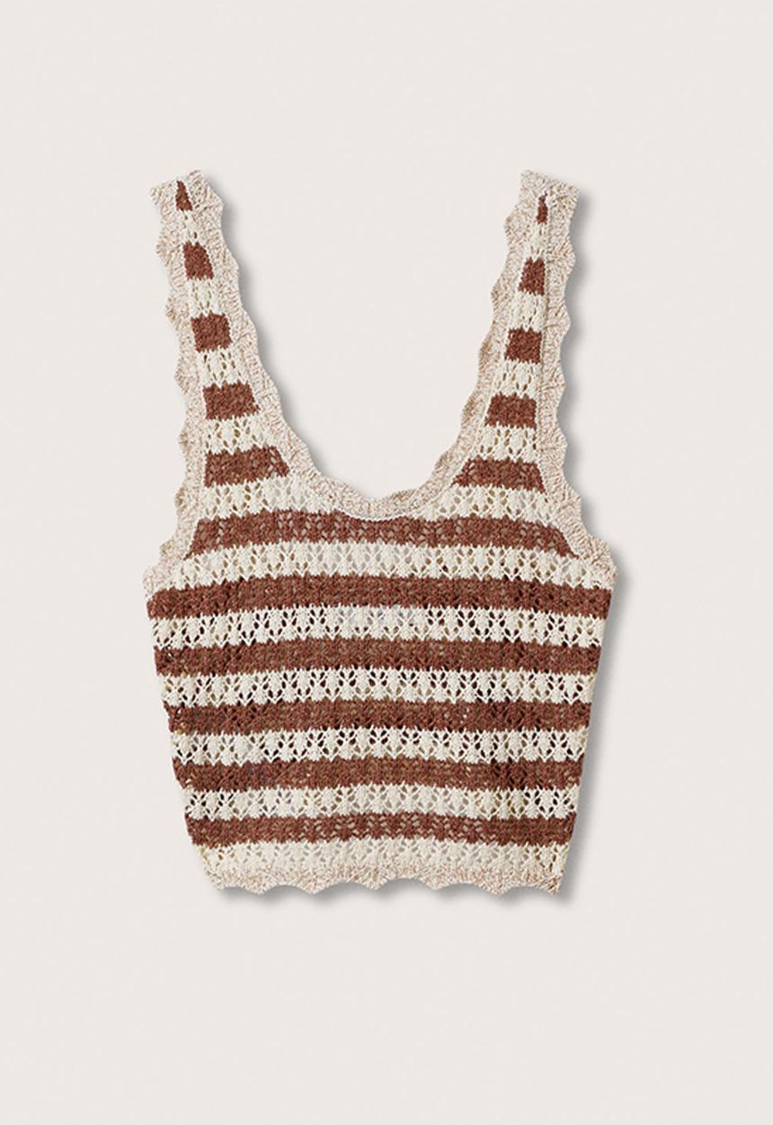 MANGO - Top mirina - copper