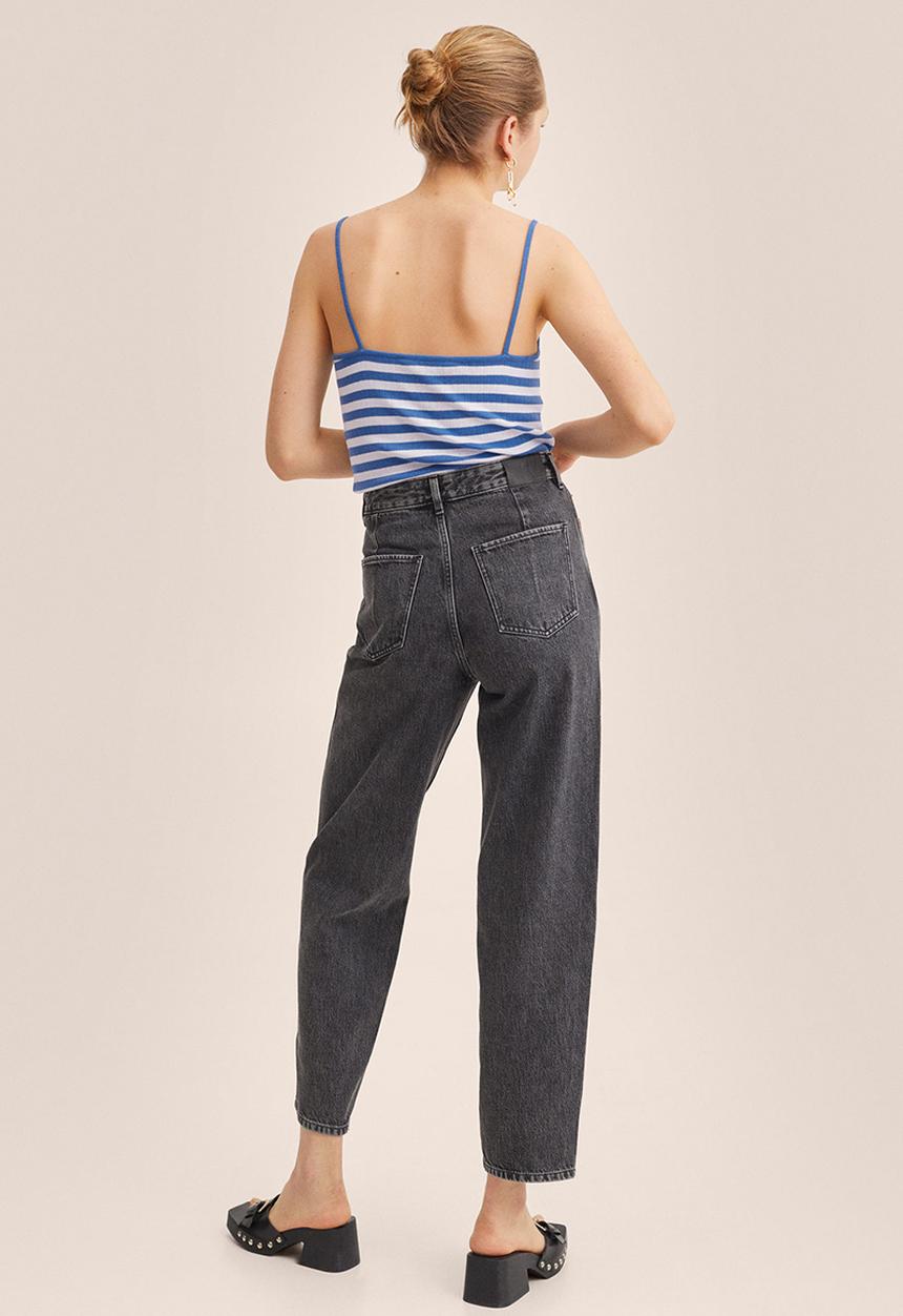 MANGO - Top pili - blue 