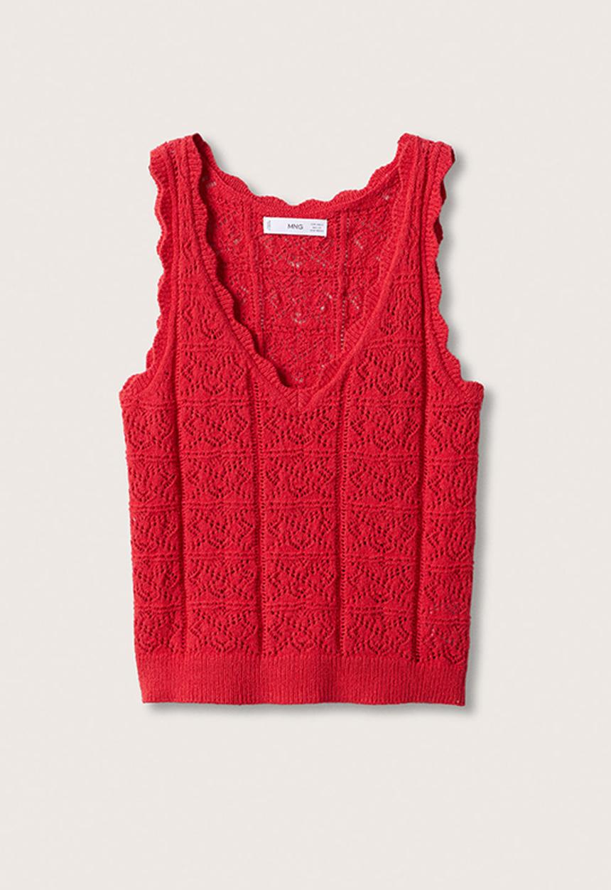 MANGO - Top sito - dark red
