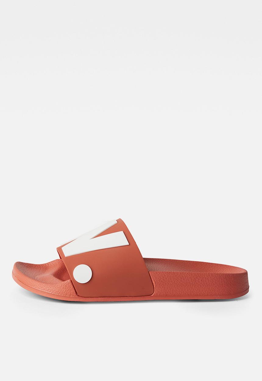 G-STAR - Cart iv bsc w - orange/white