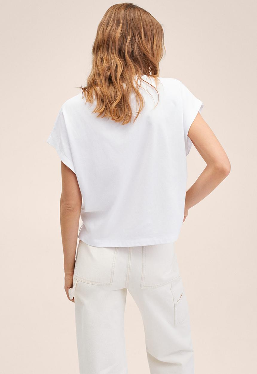 MANGO - T-shirt mirabel - white
