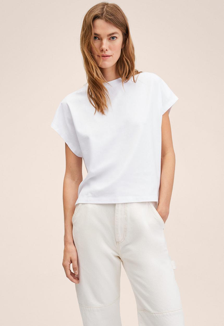 MANGO - T-shirt mirabel - white