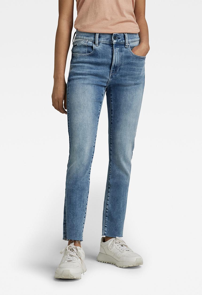 G-STAR - Lhana skinny ankle - lt indigo aged