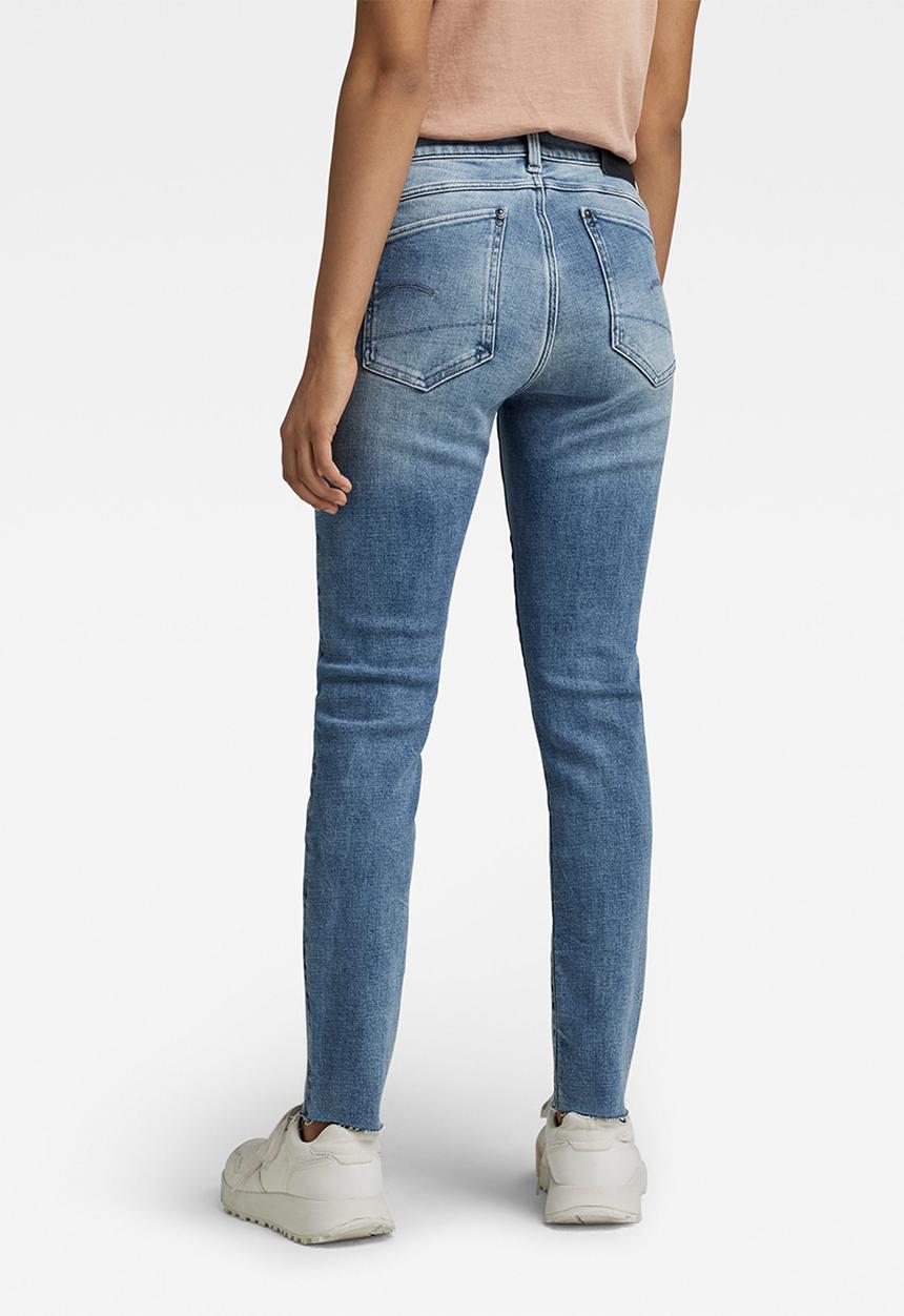 G-STAR - Lhana skinny ankle - lt indigo aged