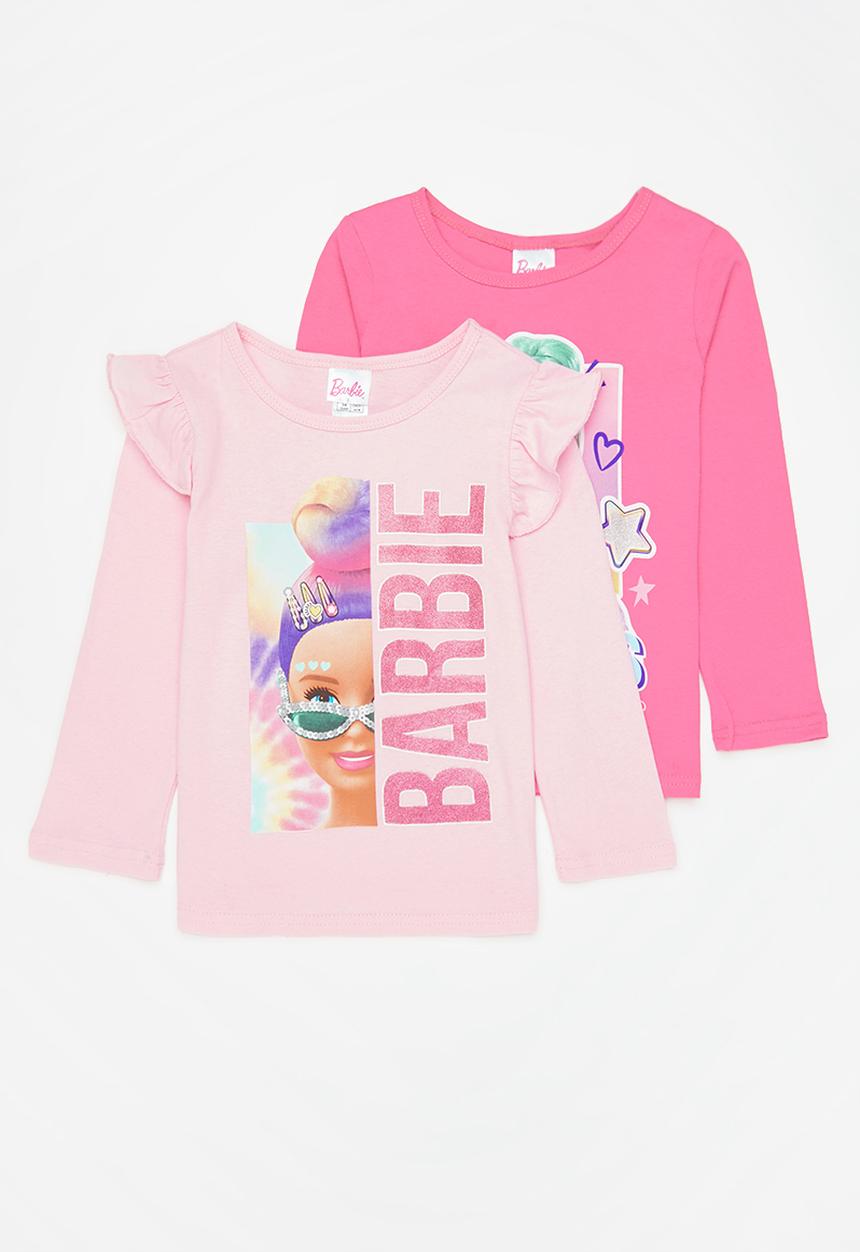 Character Group - 2 Pack long sleeve tees - pink