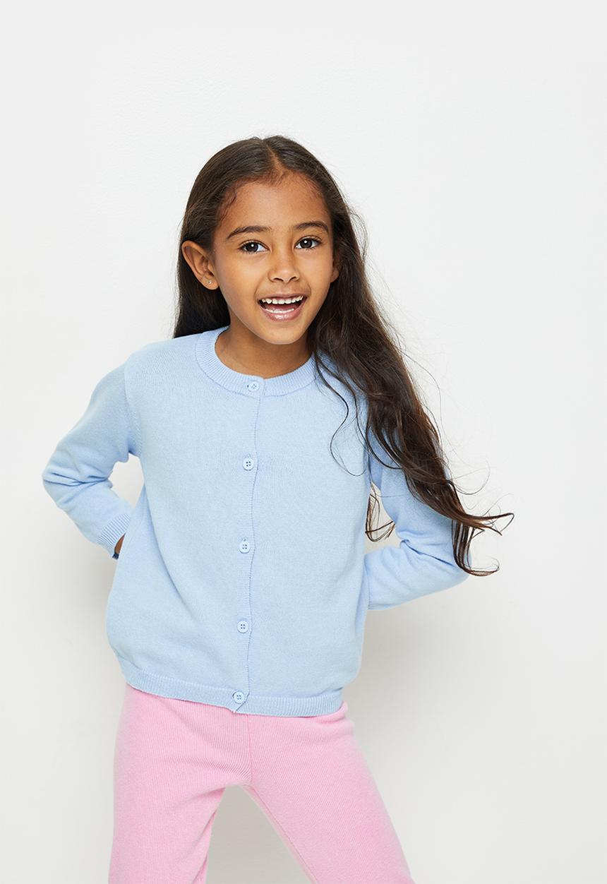 Pop Candy - Girls cardigan - blue