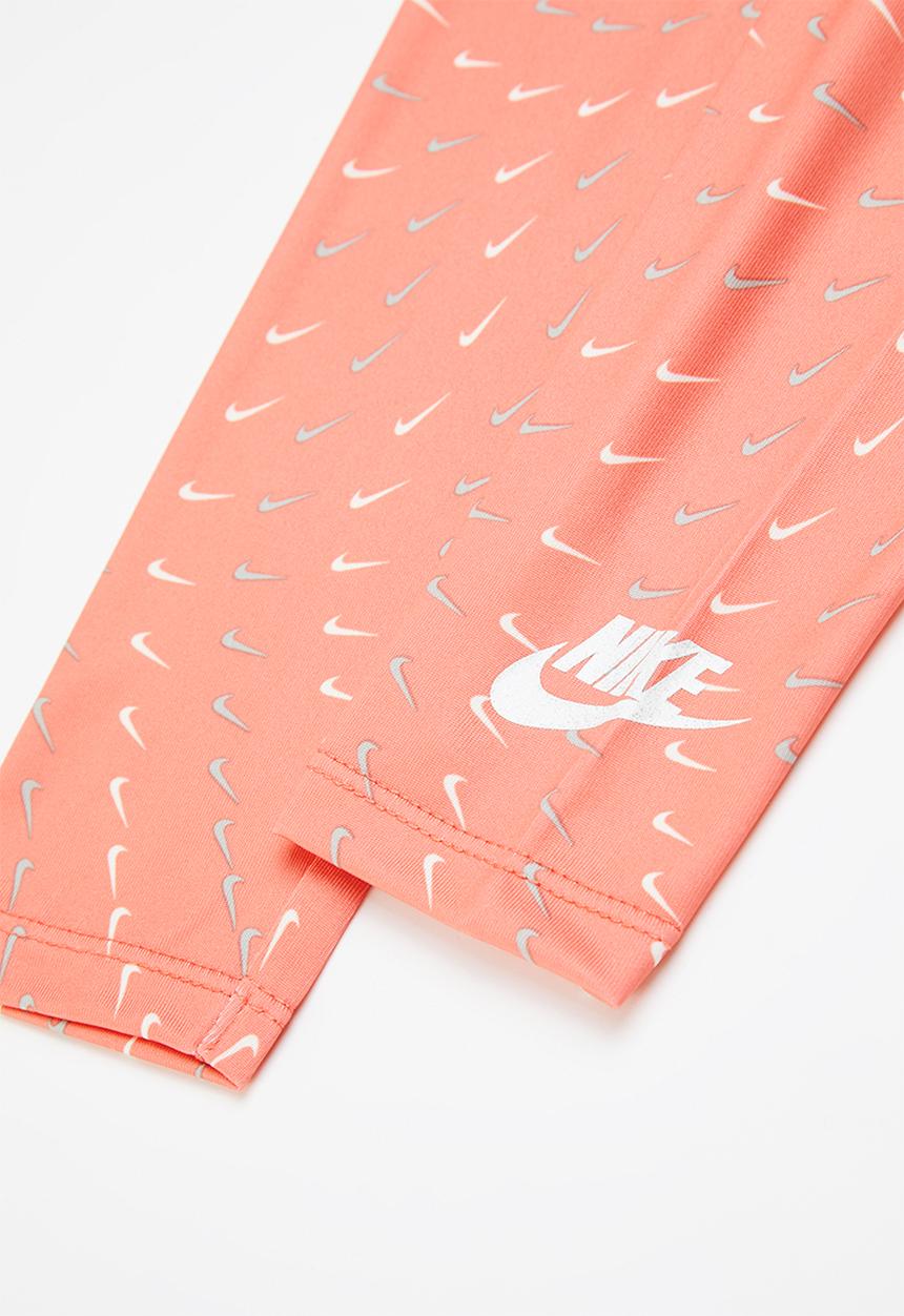 Nike - Nkg essentials + legging set - grey & pink