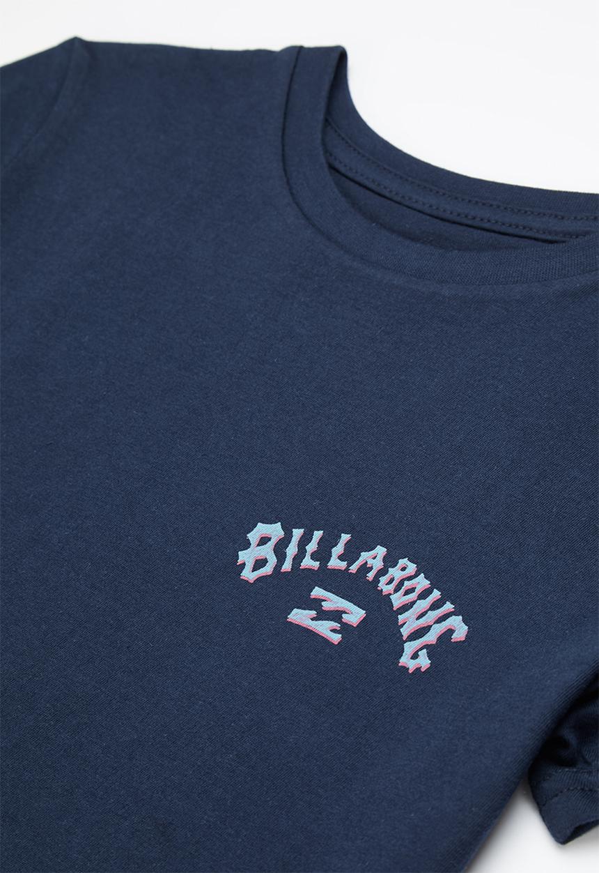 Billabong  - Arch fill short sleeve - navy