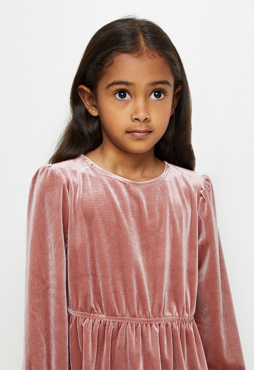 Superbalist Kids - Velour dress - old rose