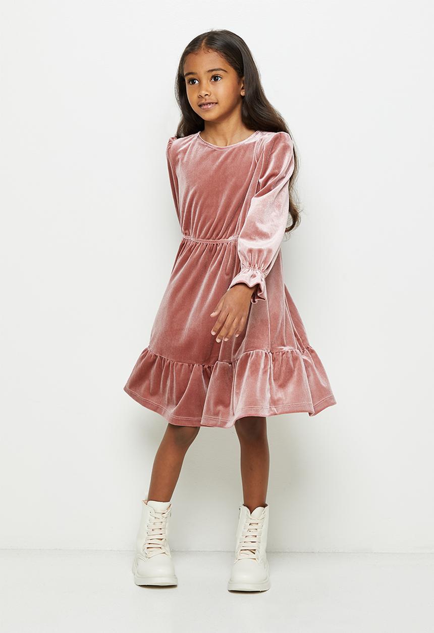 Superbalist Kids - Velour dress - old rose