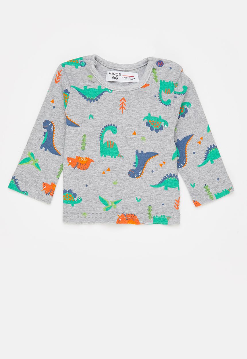 MINOTI - 3-Pack long sleeve tees - multi