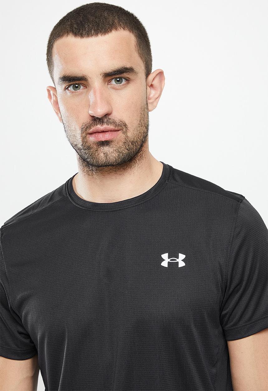 Under Armour - UA Speed Stride 2.0 tee- Black/black/reflective