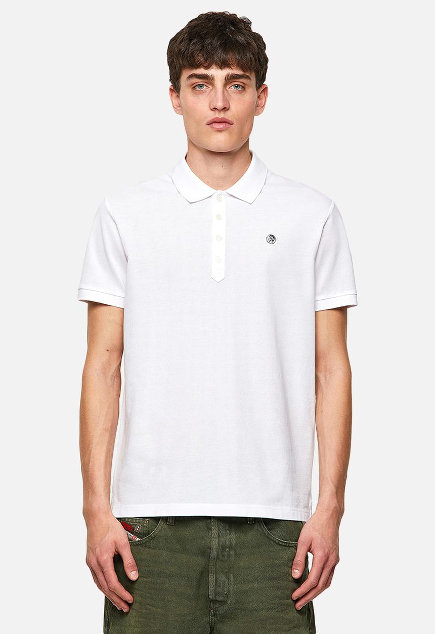 Diesel  - T-weet-romohi polo shirt - white 