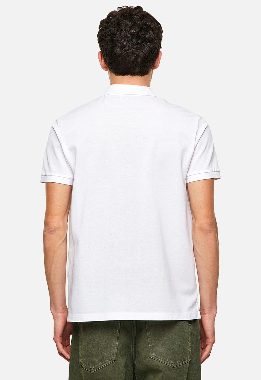 Diesel  - T-weet-romohi polo shirt - white 