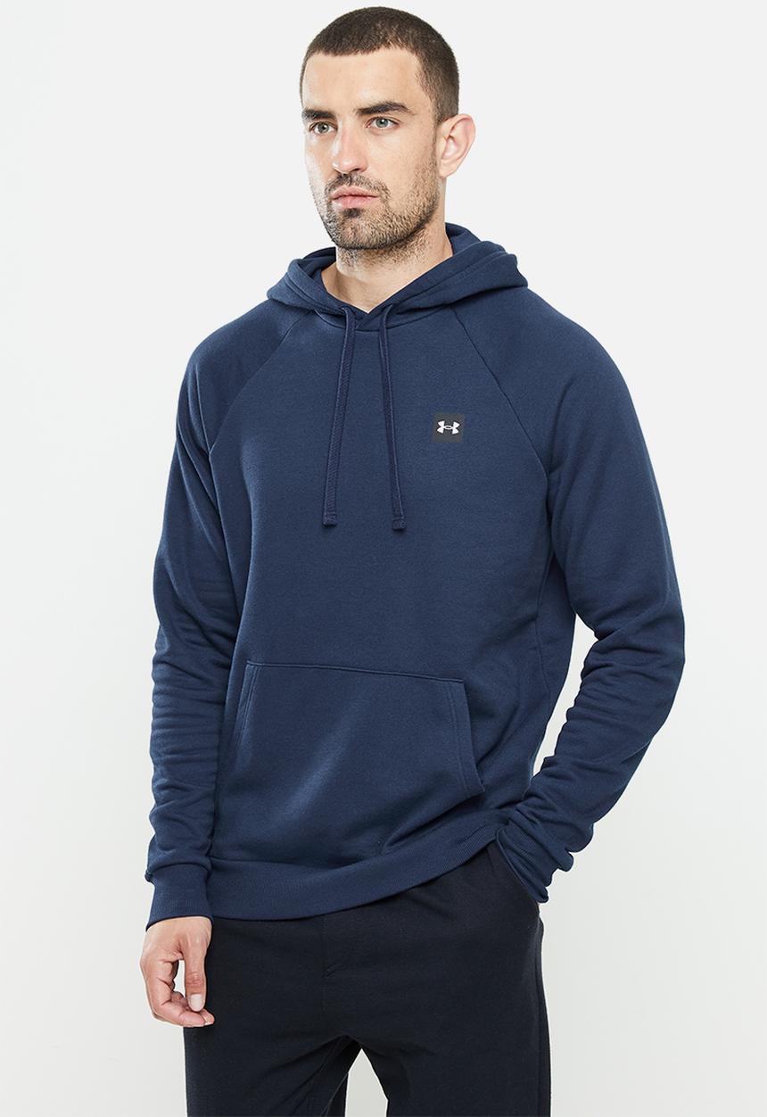 Under Armour - UA Rival Fleece Hoodie - Academy blue