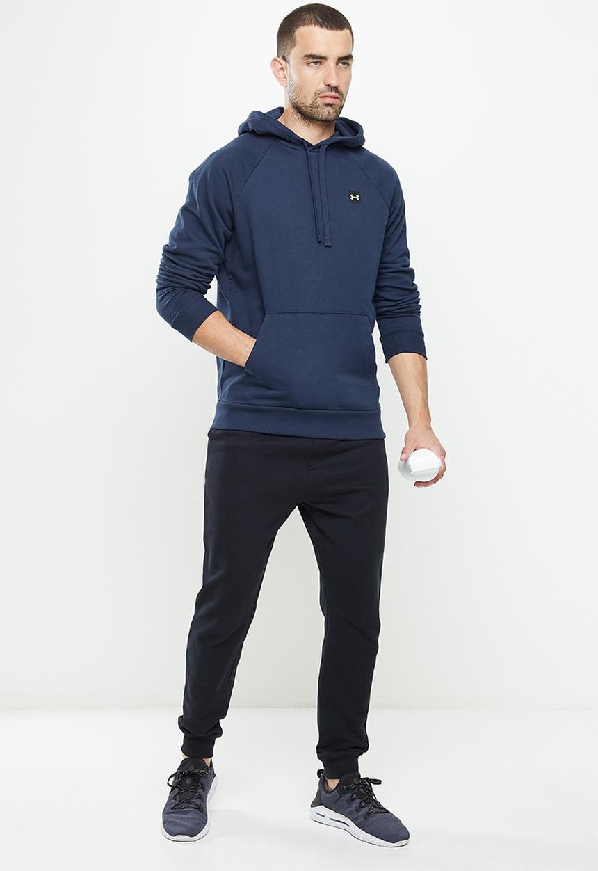 Under Armour - UA Rival Fleece Hoodie - Academy blue