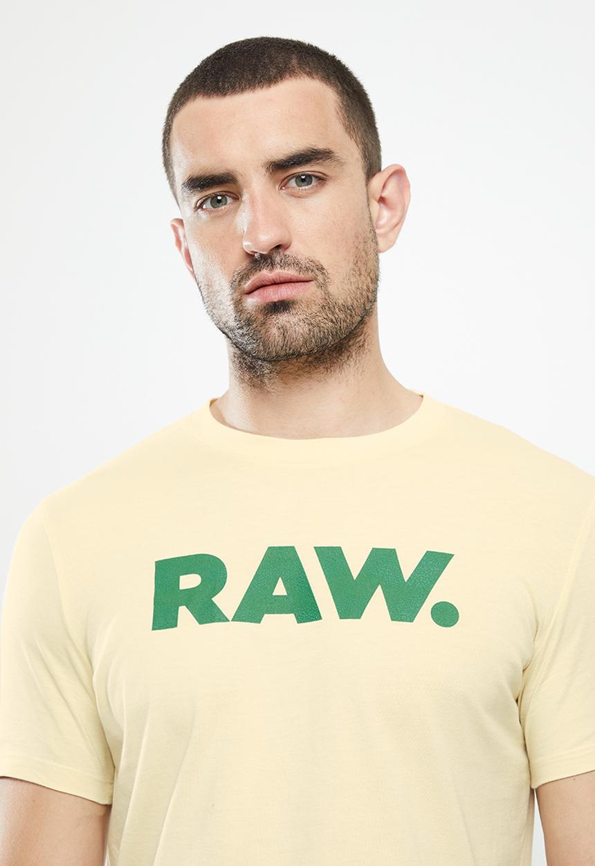 G-STAR - Raw. slim r tee - ecru