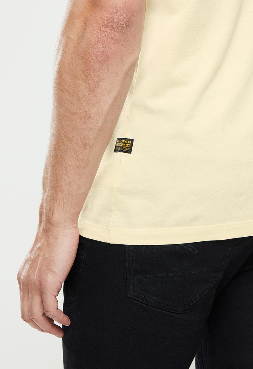 G-STAR - Raw. slim r tee - ecru