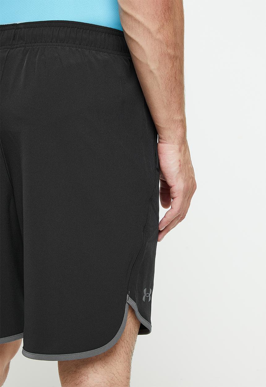 Under Armour - Ua hiit woven shorts - black & pitch grey