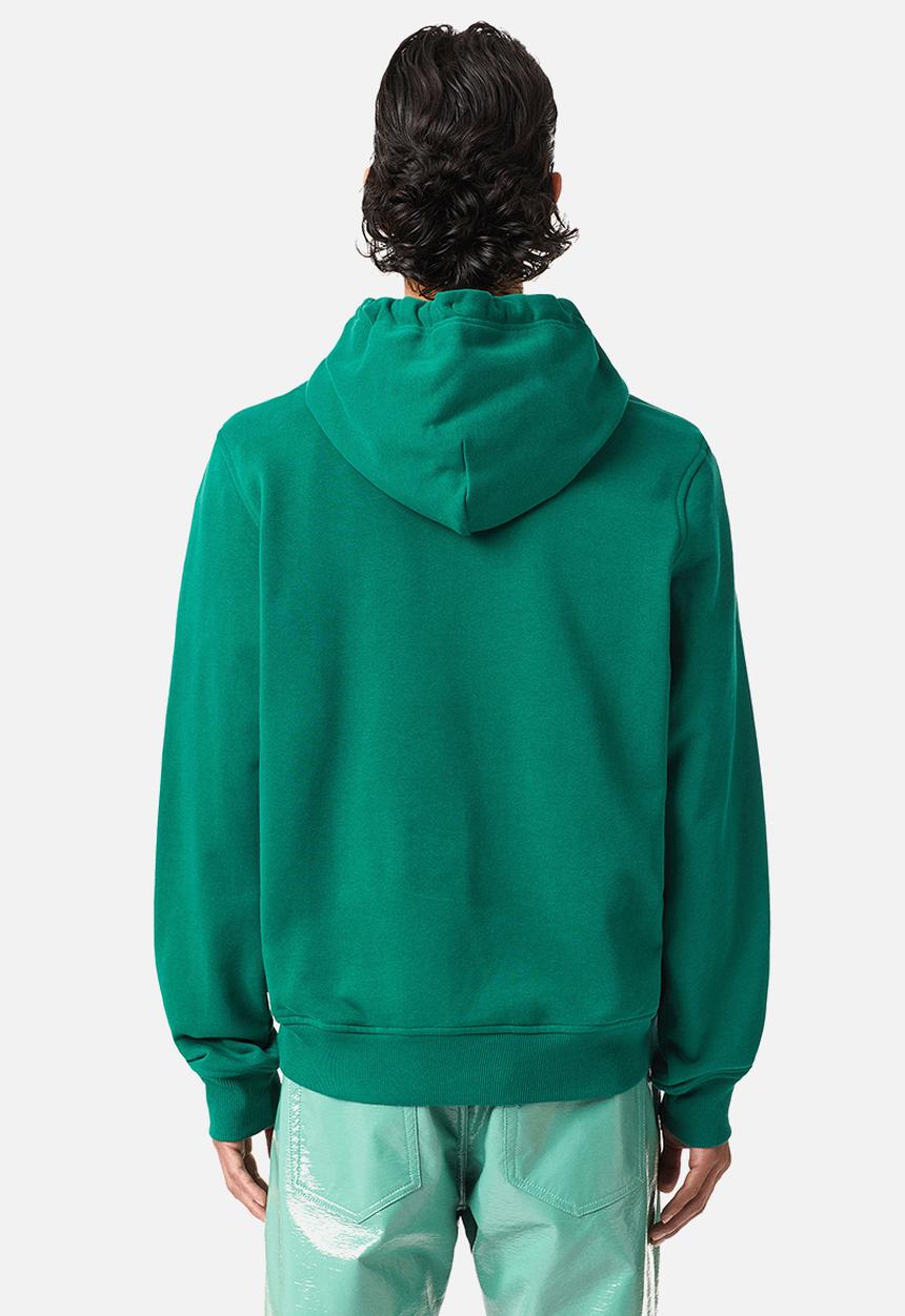 Diesel  - S-ginn-hood-d sweat-shirt - blue 