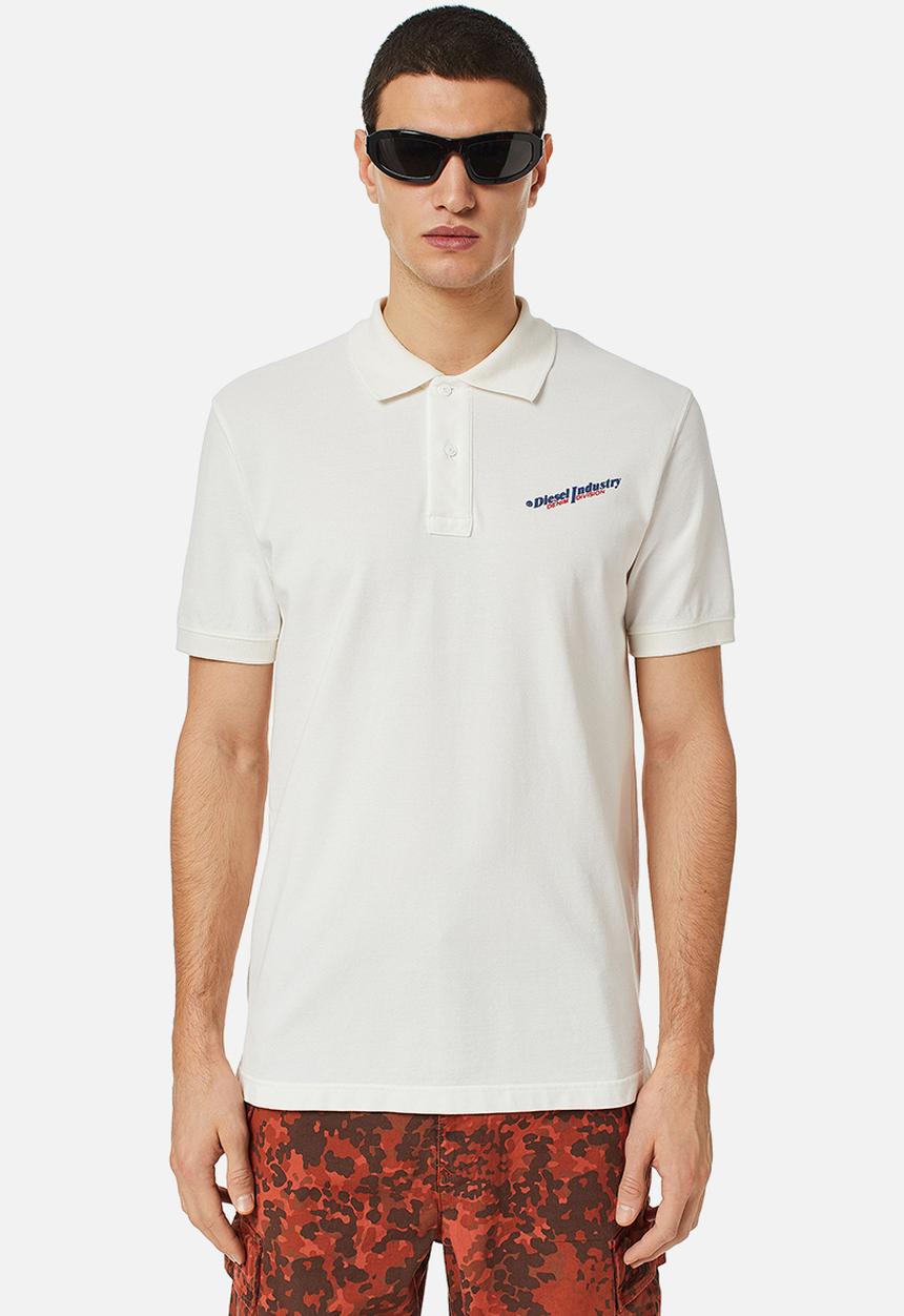 Diesel  - T-smith-ind polo shirt - white 