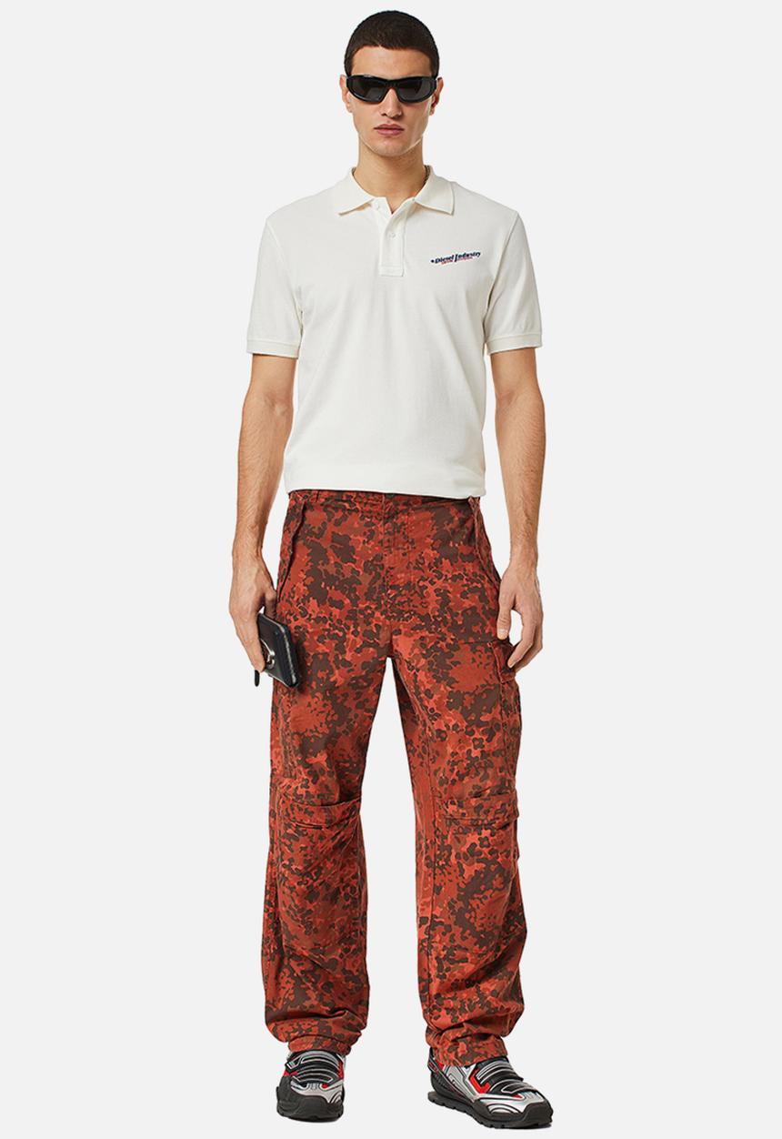 Diesel  - T-smith-ind polo shirt - white 