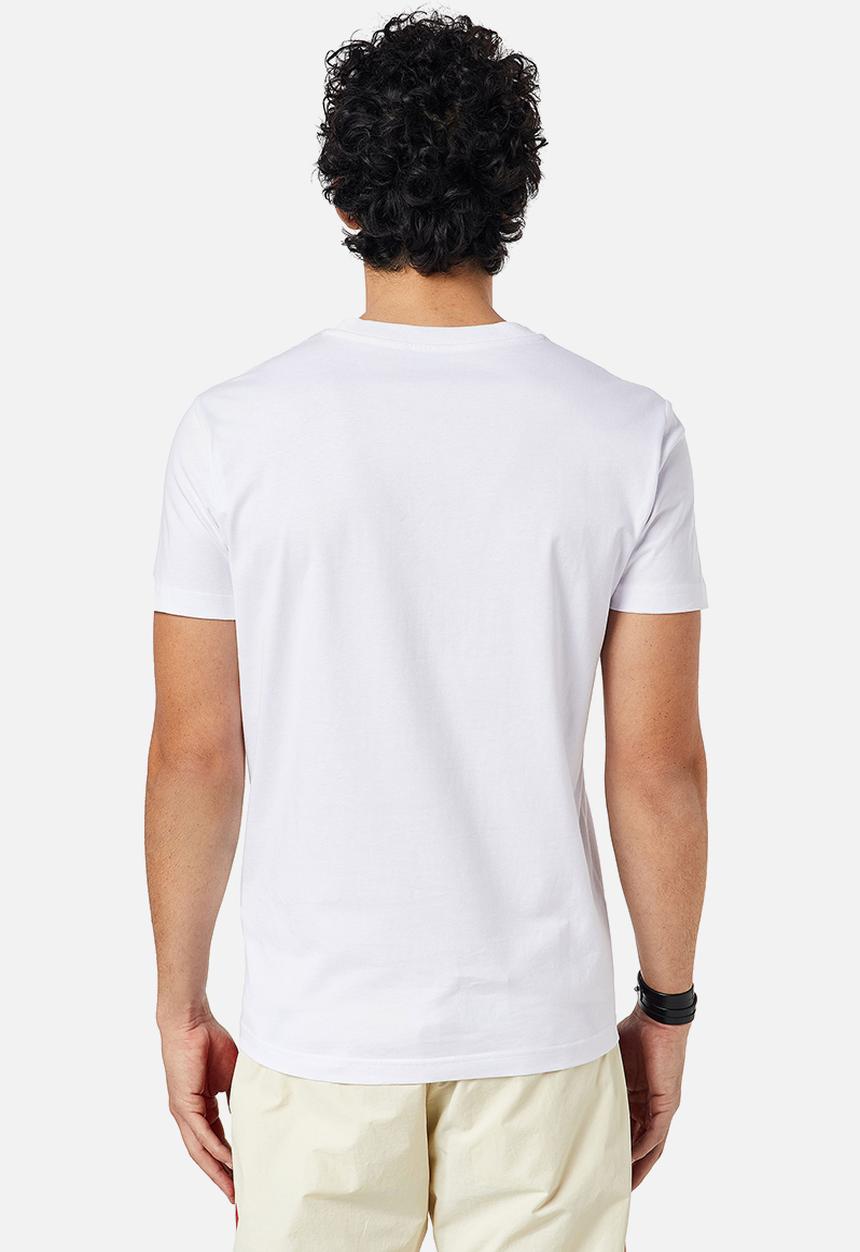 Diesel  - T-diegor-c7 printed short sleeve tee - white