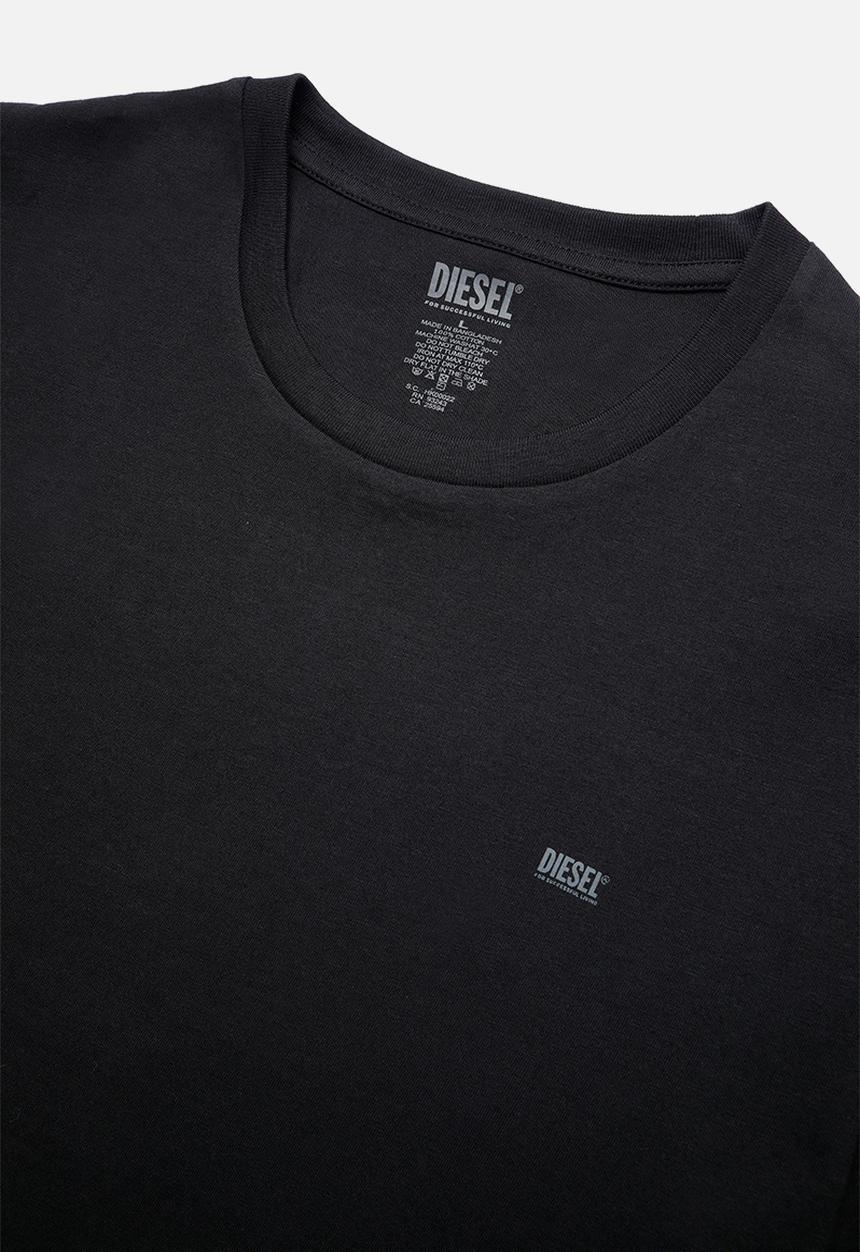 Diesel  - Umtee randal tube-two pack - grey & black