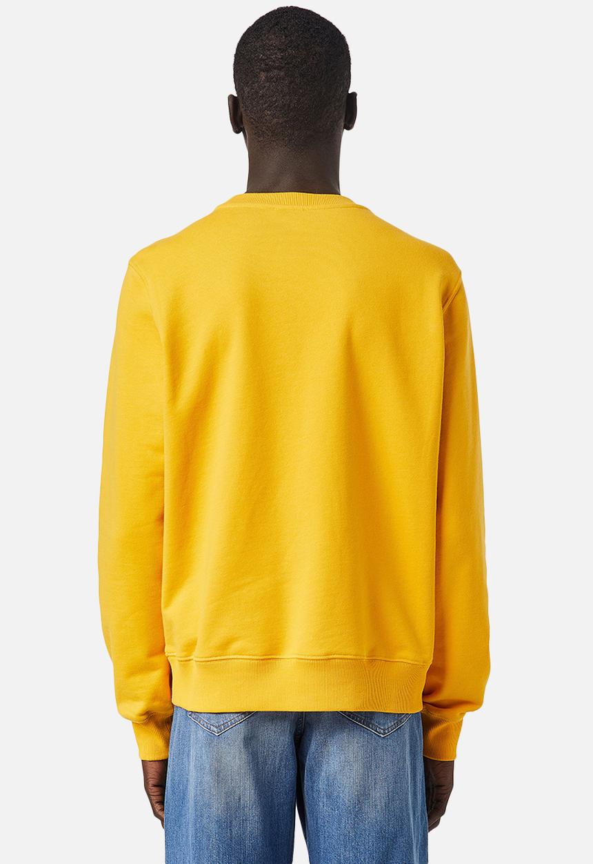 Diesel  - S-ginn-c3 sweat-shirt - yellow 