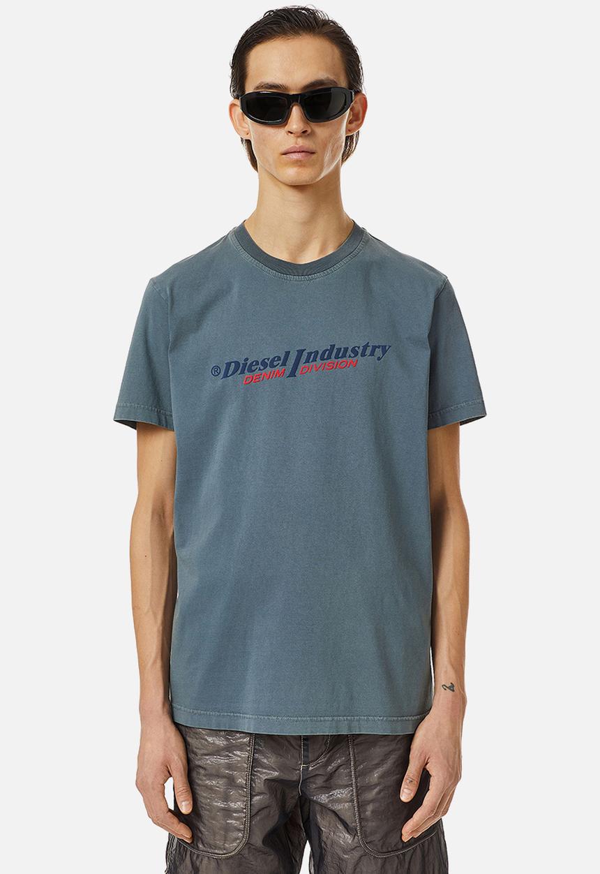 Diesel  - T-diegor-ind t-shirt - blue 