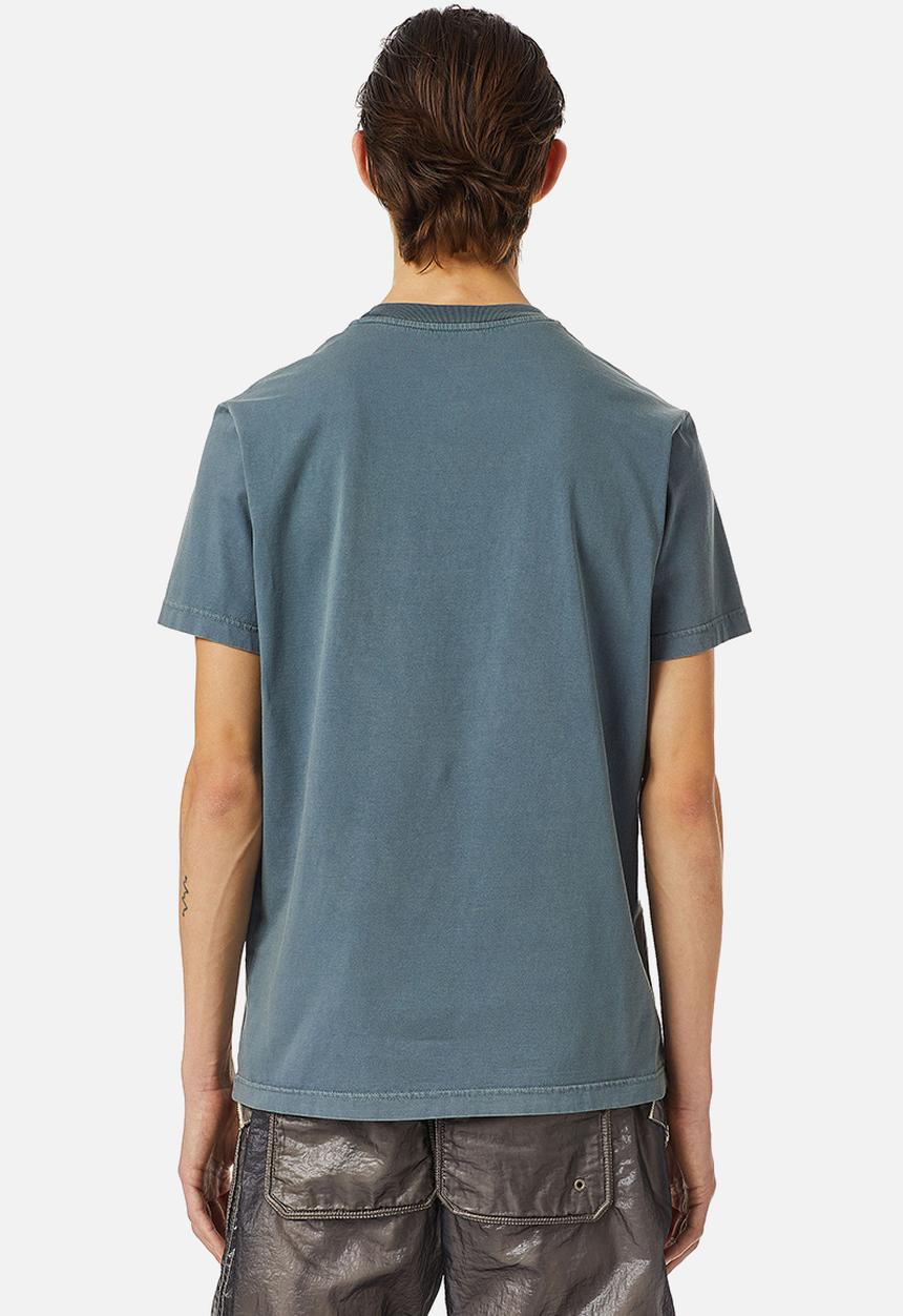 Diesel  - T-diegor-ind t-shirt - blue 