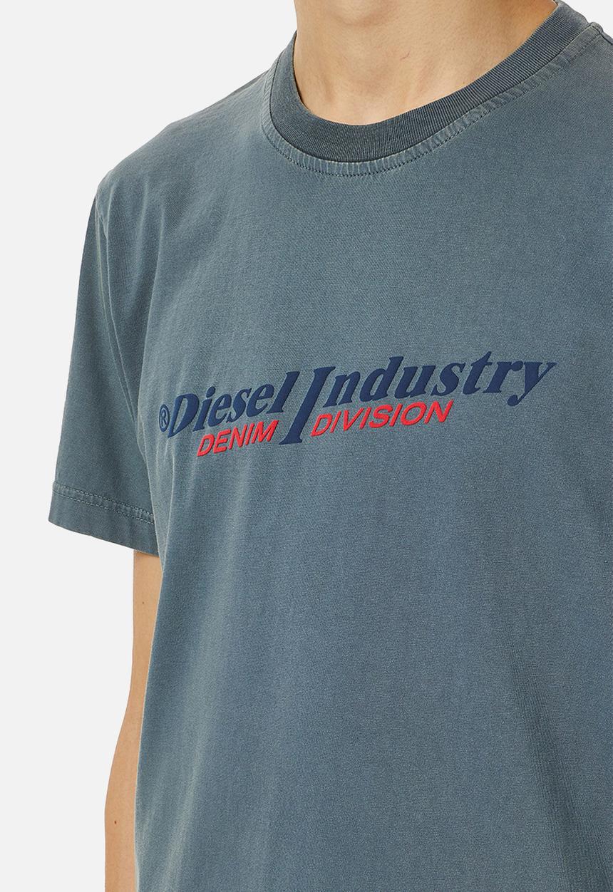 Diesel  - T-diegor-ind t-shirt - blue 
